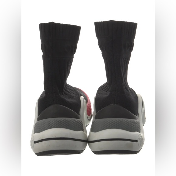 LOUIS VUITTON Stretch Textile LV Archlight Sneaker Boots Fuchsia Black - Picture 6 of 11